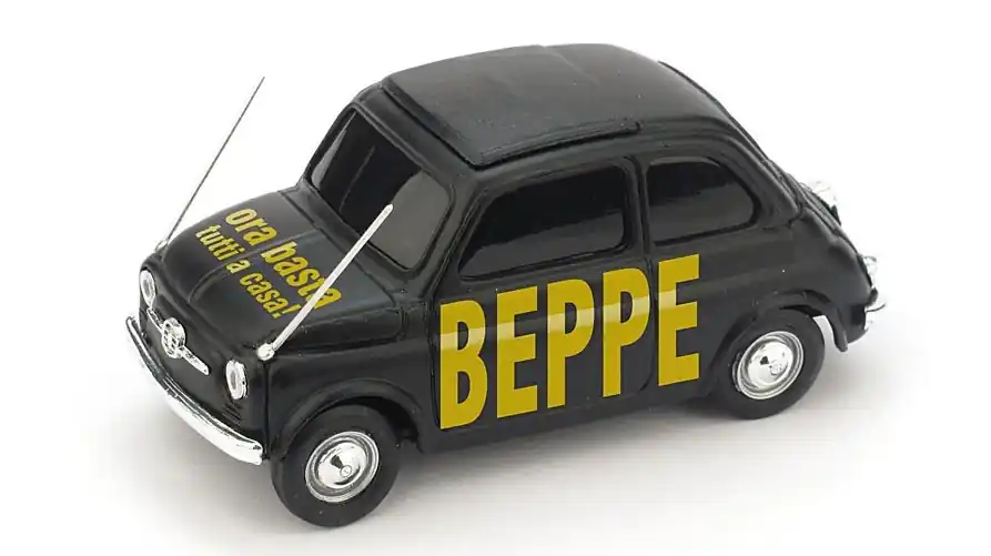 Fiat 500 Beppe "ora basta tutti a casa!" modellautó Ajánlat