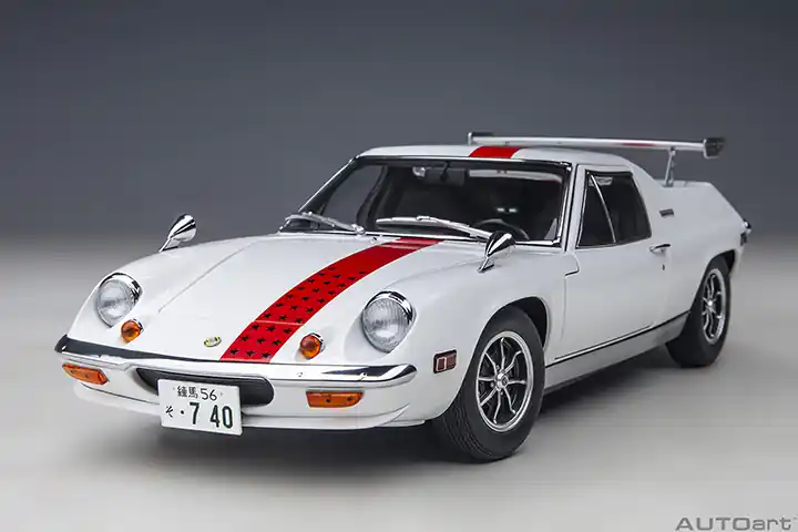 Biztonságos fizetés Lotus Europa Special 1975 - The circuit wolf manga movie modellautó