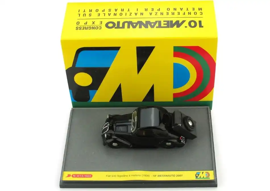 Fiat 500 A Topolino 1936 modellautó Limitált 500 db. Expressz kézbesítés