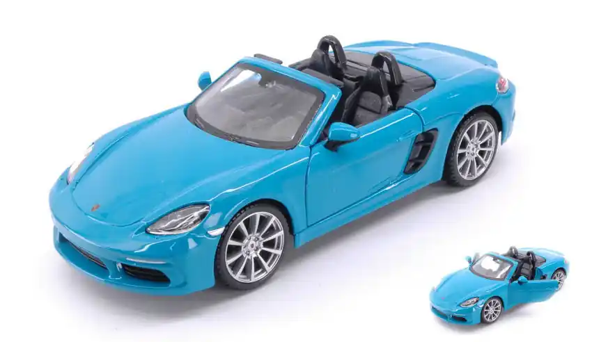 Prémium Porsche 718 Boxster Cabriolet modellautó