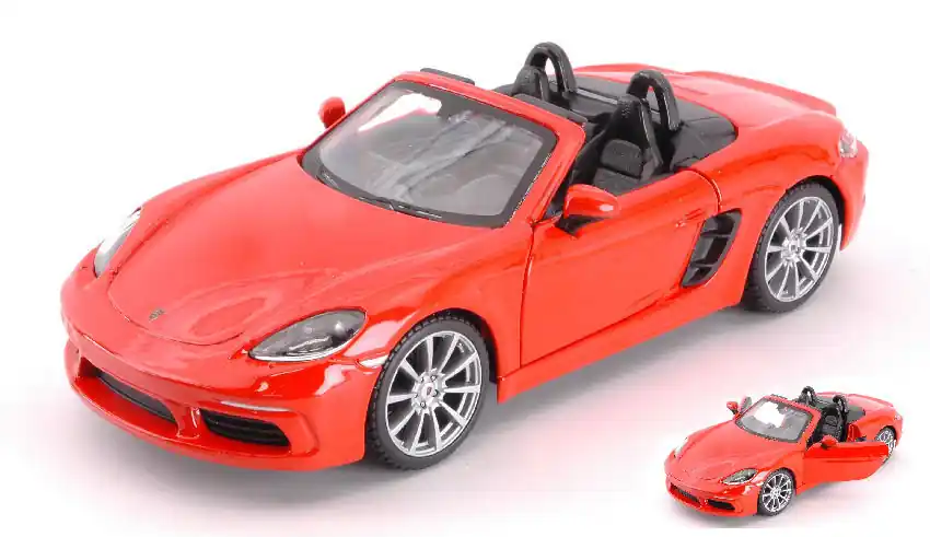 Szezonális akció Porsche 718 Boxster Cabriolet modellautó