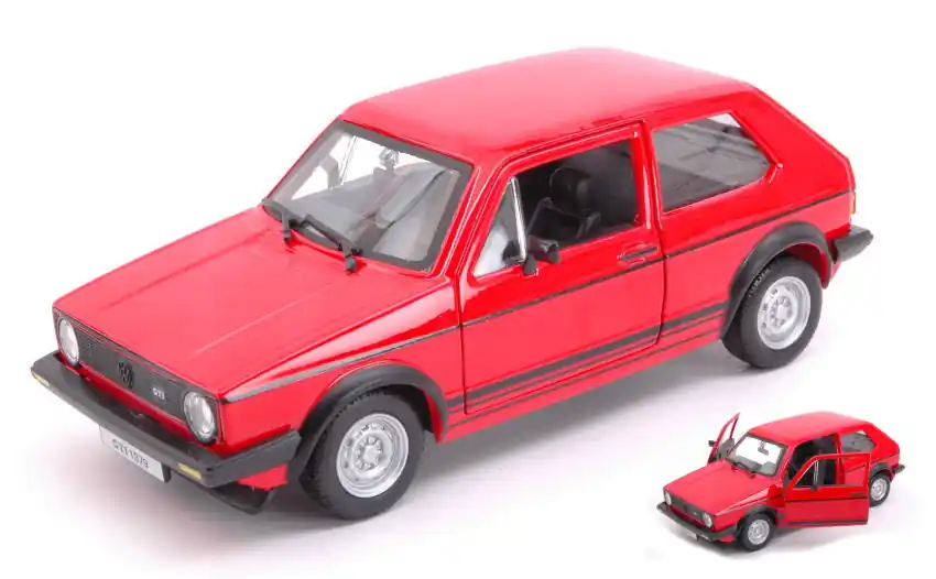 Volkswagen Golf Mk1 GTI modellautó Gyors kiszállítás