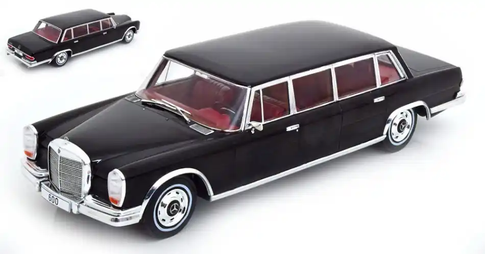 Legjobb ár Mercedes Benz S-osztály 600 LWB Pullman (W100) 1969 modellautó
