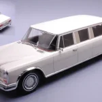Akciós ár Mercedes Benz S-osztály 600 LWB Pullman (W100) 1969 modellautó