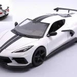 Chevrolet Corvette Stingray Coupé High wing 2020 modellautó Vásárlói kedvenc