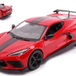 Azonnal elérhető Chevrolet Corvette Stingray Coupé High wing 2020 modellautó