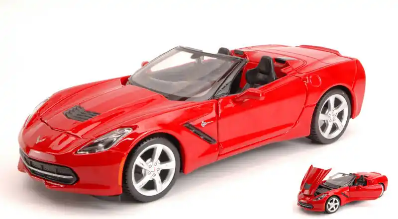 Expressz kézbesítés Corvette Stingray Coupé 2014 modellautó