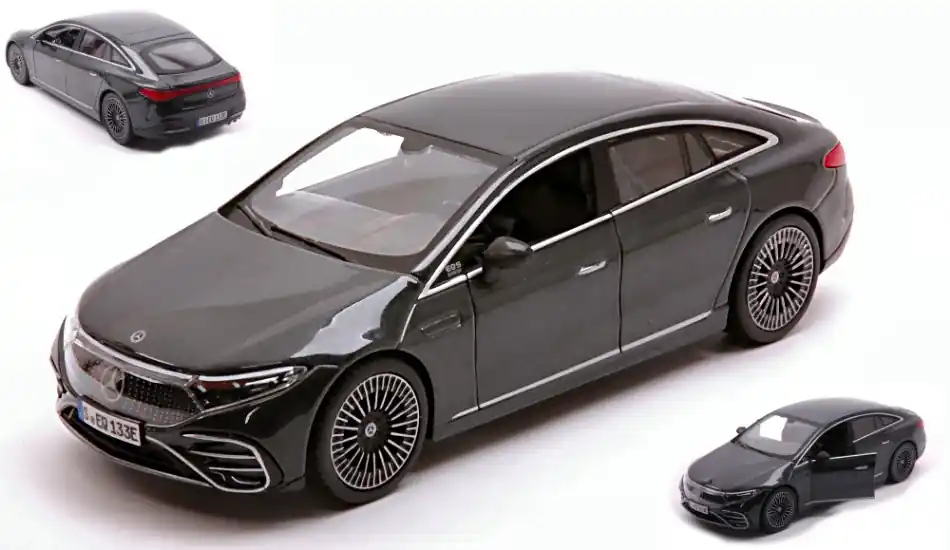 Mercedes Benz EQS 2022 modellautó Azonnal elérhető