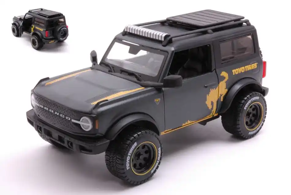 Ford Bronco Badlands Toyo tires 2021 modellautó Különleges ajánlat