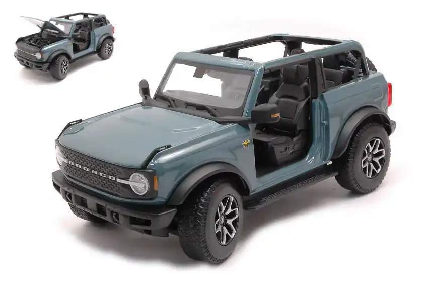 Kedvezményes ár Ford Bronco Badlands ajtó nélküli 2021 modellautó