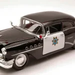 Buick Century Police 1955 1 26 modellautó Gyors szállítás