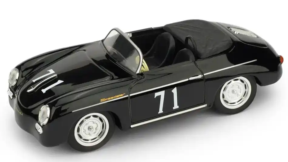 Porsche 356 Speedster n.71 Riverside 1959 Steve McQueen Expressz kézbesítés