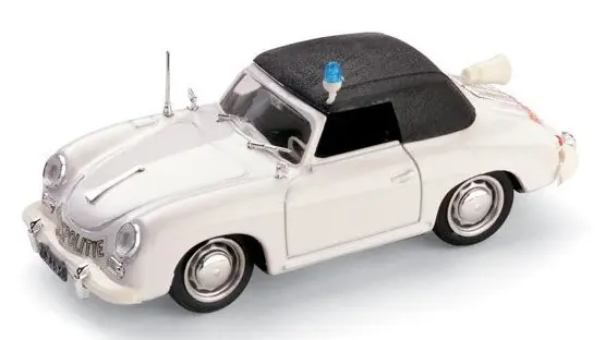 Szuper ajánlat Porsche 356 C Cabriolet Polizia olandese 1952 modellautó