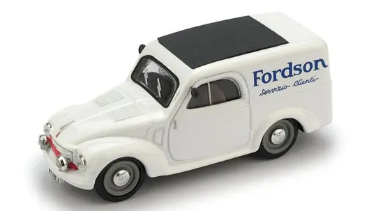 Alacsony ár Fiat 500 C Van Fordson 1950 modellautó