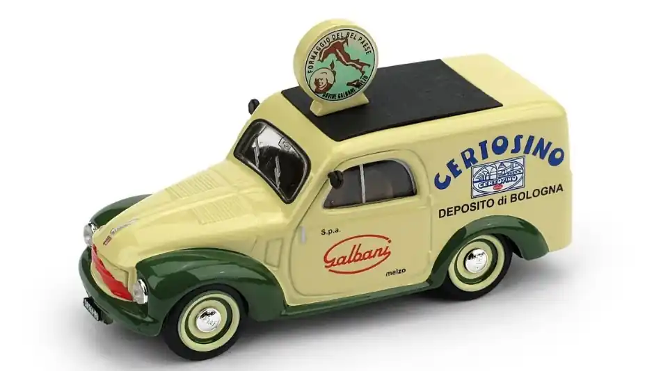 Fiat 500 C Van Certosino 1950 modellautó Nézd meg most