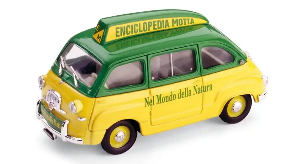 Fiat 600 Multipla Enciclopedia motta 1956 modellautó Szezonális akció