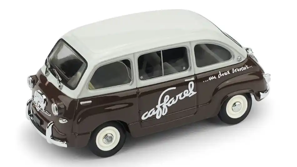 Fiat 600 Multipla Caffarel 1956 modellautó Expressz szállítás