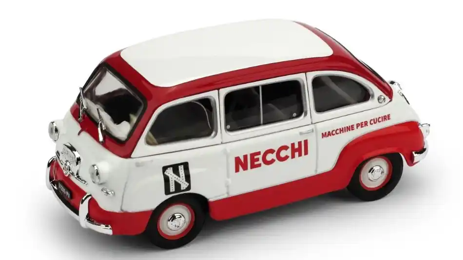 Fiat 600 Multipla Necchi 1960 modellautó Árengedmény