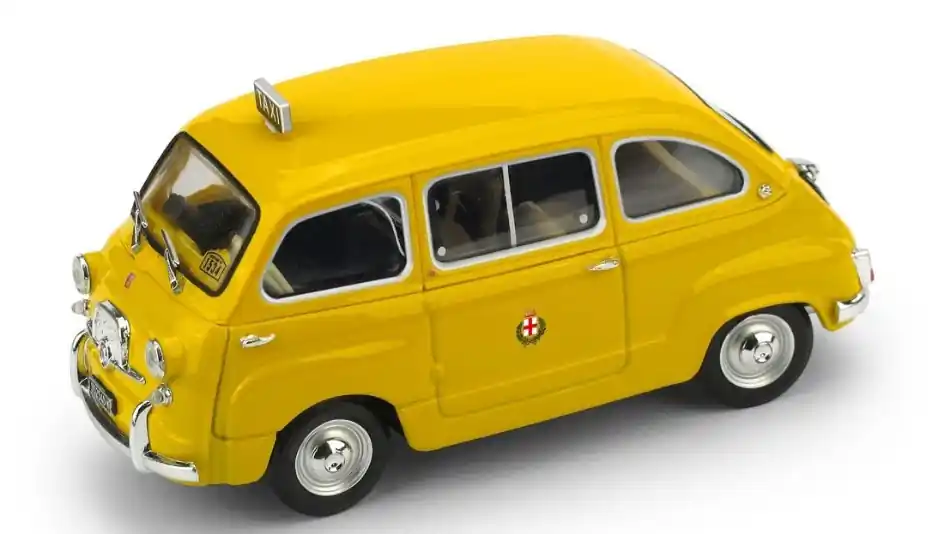 Fiat 600 D Multipla Taxi Milano 1970 modellautó Akciós ár