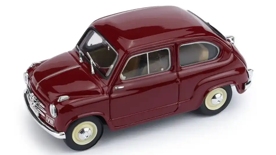 Fiat 600 Polizia stradale 1955 modellautó Újdonság