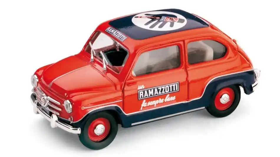 Legnépszerűbb Fiat 600 D Ramazzotti 1960 modellautó