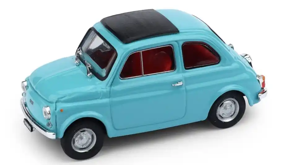 Fiat 500 R zárt 1972 - Turchese farfalla modellautó Csak ma