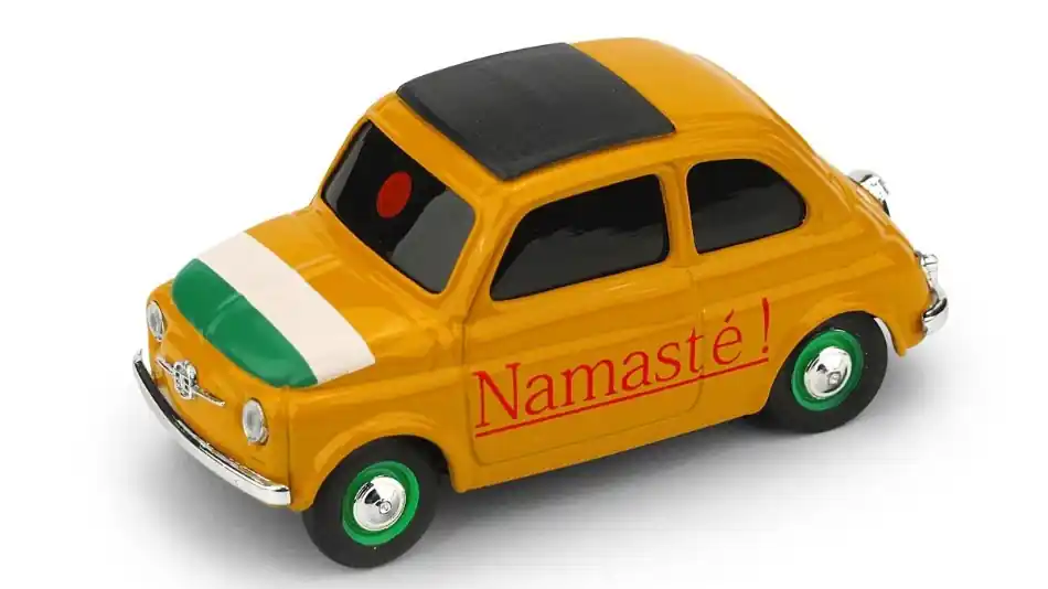 Szuper akció Fiat 500 Brums India Namasté! 2018 modellautó