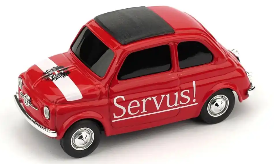 Ne maradj le Fiat 500 Brums Austria Servus! 2018 modellautó