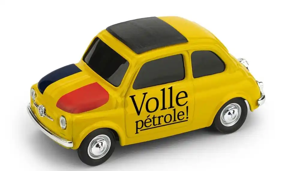 Fiat 500 Brums Belgio Volle pétrole! 2018 modellautó Ajánlat