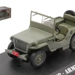 Vásárlói kedvenc Jeep Willys MB Army 1942 - M-a-s-h modellautó