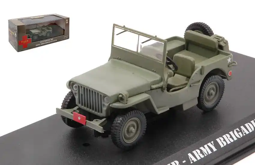 Vásárlói kedvenc Jeep Willys MB Army 1942 - M-a-s-h modellautó