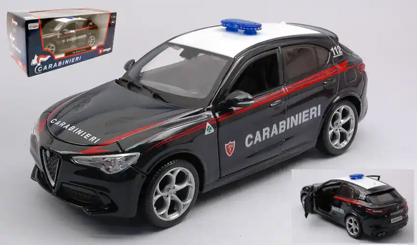 Rendeld meg most Alfa Romeo Stelvio Carabinieri modellautó