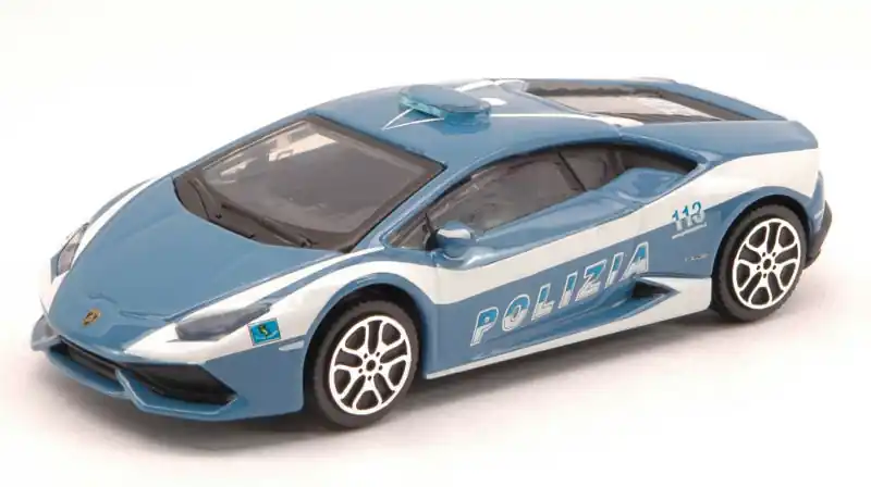 Legkelendőbb Lamborghini Huracán LP 610-4 2014 rendőrautó modellautó