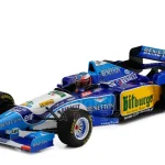 Szuper akció Benetton F1 B195 1 European GP győztes 1995 M. Schumacher Újdonság