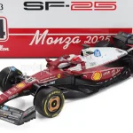 Újdonság Ferrari F1 SF-25 16 Monza Italy GP 2025 C. Leclerc - Niki Lauda 50th anniversary world champion Újdonság