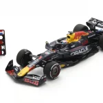 Akció Red Bull F1 RB21 1 Abu Dhabi GP győztes 2025 Max Verstappen Pit board táblával