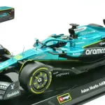Aston Martin F1 AMR25 18 2025 L. Stroll pilótával és vitrinnel Ajánlat
