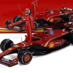 Árcsökkenés Ferrari F1 SF-24 16 2024 C. Leclerc különálló pilótával