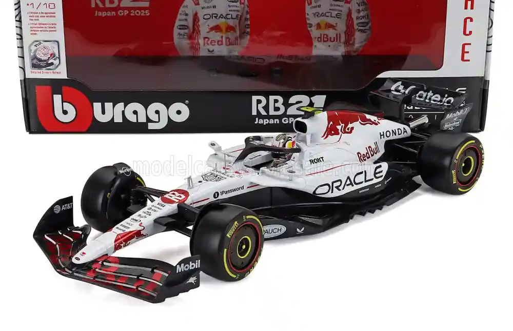 Red Bull F1 RB21 22 Japan GP 2025 Y. Tsunoda Gyors szállítás