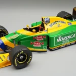 Gyors szállítás Benetton F1 B193B 0 Barcelona Test 1993 M. Alboreto
