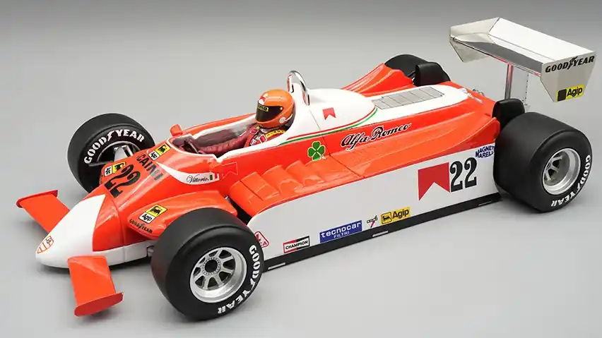 Kedvezmény Alfa Romeo F1 179 22 Olanda GP 1980 V. Brambilla pilótával