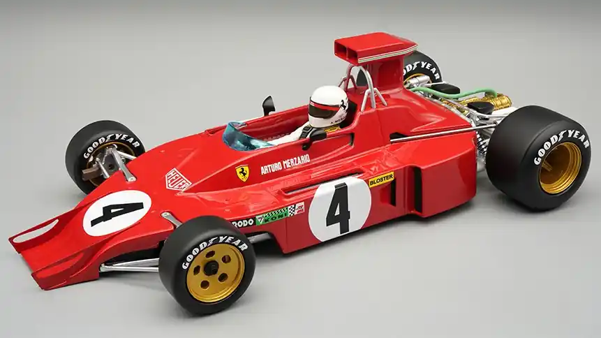 Rendeld meg most Ferrari F1 312B3-73 4 Watkins Glen GP 1973 A. Merzario piltóval