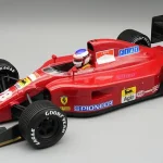 Legnépszerűbb Ferrari F1 641 F1 28 British GP 1991 J. Alesi (esőgumikkal)