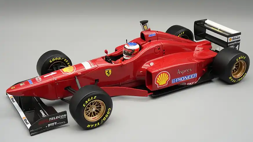 Ferrari F1 F310 1 Italy GP győztes 1996 M. Schumacher pilótával Szuper ajánlat