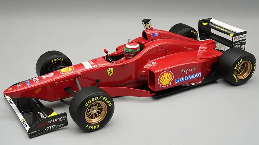 Vedd meg most Ferrari F1 F310 2 San Marino GP 1996 E. Irvine pilótával