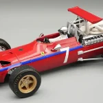 Ferrari F1 312F1/68 7 Watkins Glen GP 1968 D. Bell pilótával Prémium
