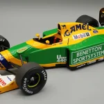 Benetton F1 B192 19 Test Car Barcelona 1992 A. Zanardi Legnépszerűbb