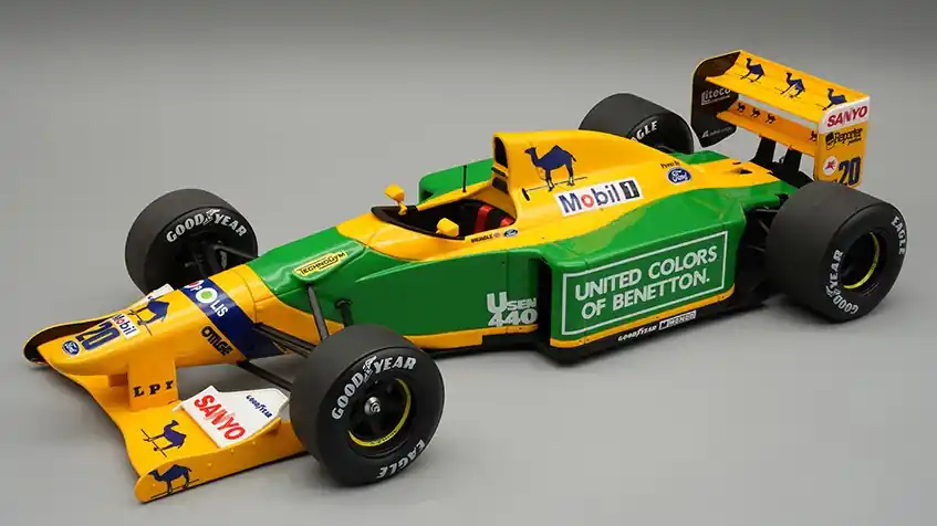 Benetton F1 B192 20 British GP 1992 M. Brundle Azonnal elérhető