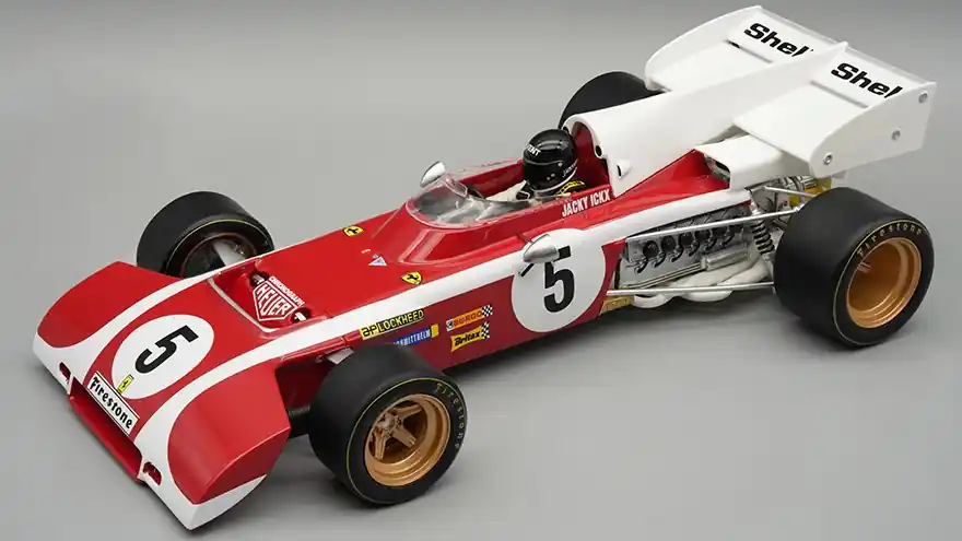 Ferrari F1 312 B2 5 South Africa GP 1972 J. Ickx pilótával Rendeld meg most