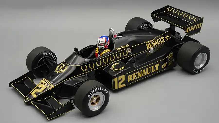 Lotus F1 94T 12 British GP 1983 N. Mansell pilótával Kedvezmény